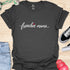 Frenchie Mama - V2 - Elegant Writing T-Shirt